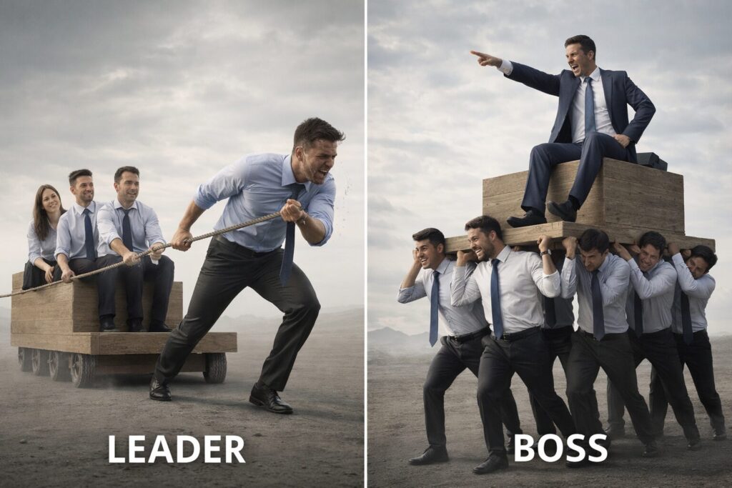 良いリーダー・悪いボスの違い